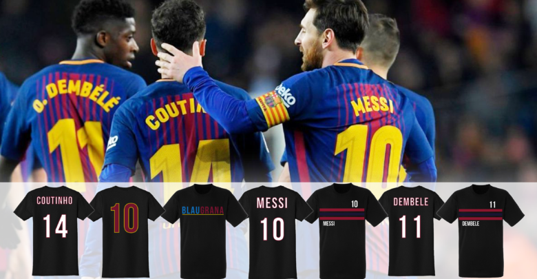 Messi Coutinho Dembele Blaugrana