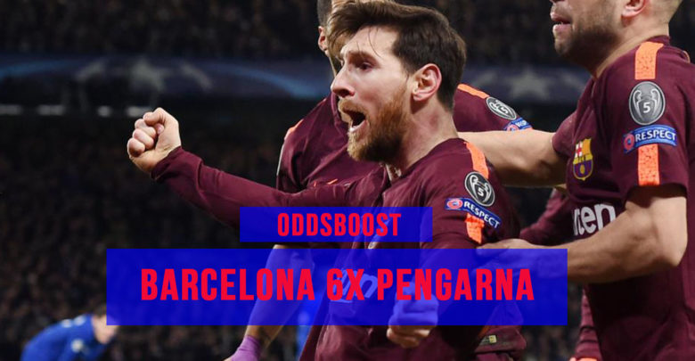 Barcelona oddsboost 6x