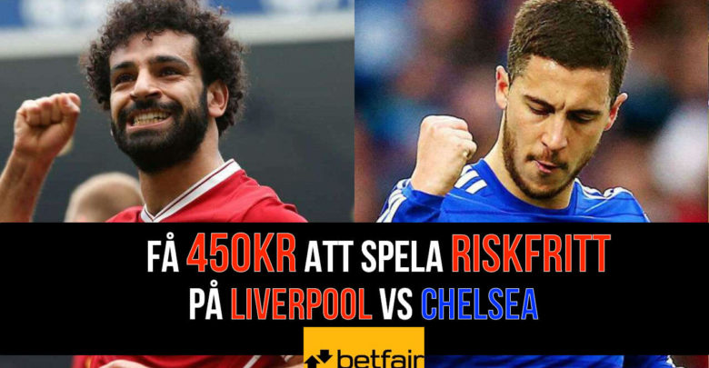 Riksfritt odds Liverpool vs Chelsea